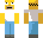 homer simpson   cartoon shading