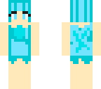 light blue pixie