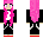pink haired girl