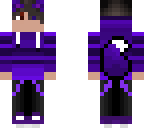 purple wolf boy