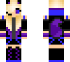 purple wolf girl