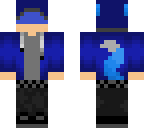 aaron now in blue and werewolf