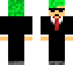backwards lit tuxe guy