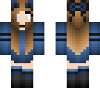 blue wolf girl