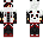 boy panda red 3d