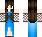 cute blue dress