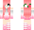 cute pink flower girl