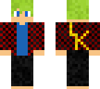 greem hair legoking