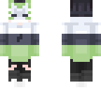 green cat boy