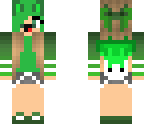 green derpy jetpack girl