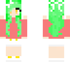 green haired girl updated
