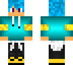 hoodie teen blue and yellow