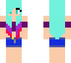 ironicegirl swim and crop top outfit