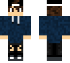 navy blue hoodie