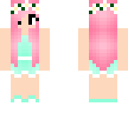 pink and mint