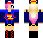 supergirl attempting to look like a male