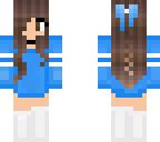 blue girl