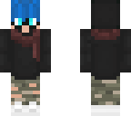 bluehair nerd boy