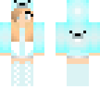 cute edit of a polar bear girl