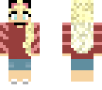 first ever minecraft girl skin
