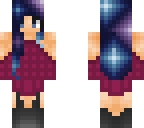 galaxy purple girl