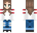girl without bangs