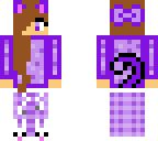 purple kitty pj's
