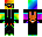 rainbow slime bunny