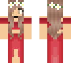 red prom dress