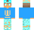 blue mc with ears