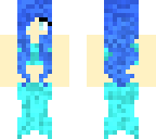 blue mermaid