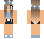 blue summer girl