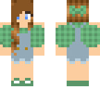 cute overall girl