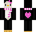 girl cute penguin