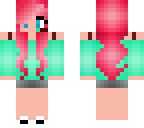 girl with pink hair 