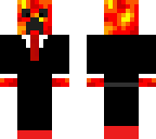 lava creeper in suit