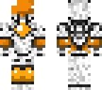 orange and white vortex