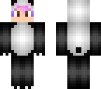 panda boy pink and purple hair