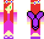 pink winged cute girl