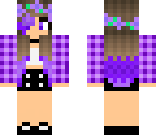 purple girl