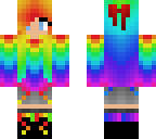 rainbow girl