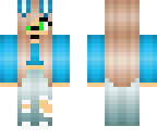 blue bunneh girl