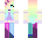 cute rainbow girl
