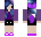 galaxy wolf girl