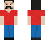 mumbo in a t-shirt