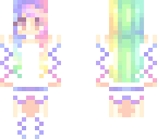 rainbow girl