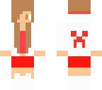 red creeper girl