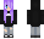 shy emo girl