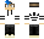adidas hoodie with blue hair