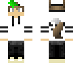 adidas hoodie with green hair werewolf